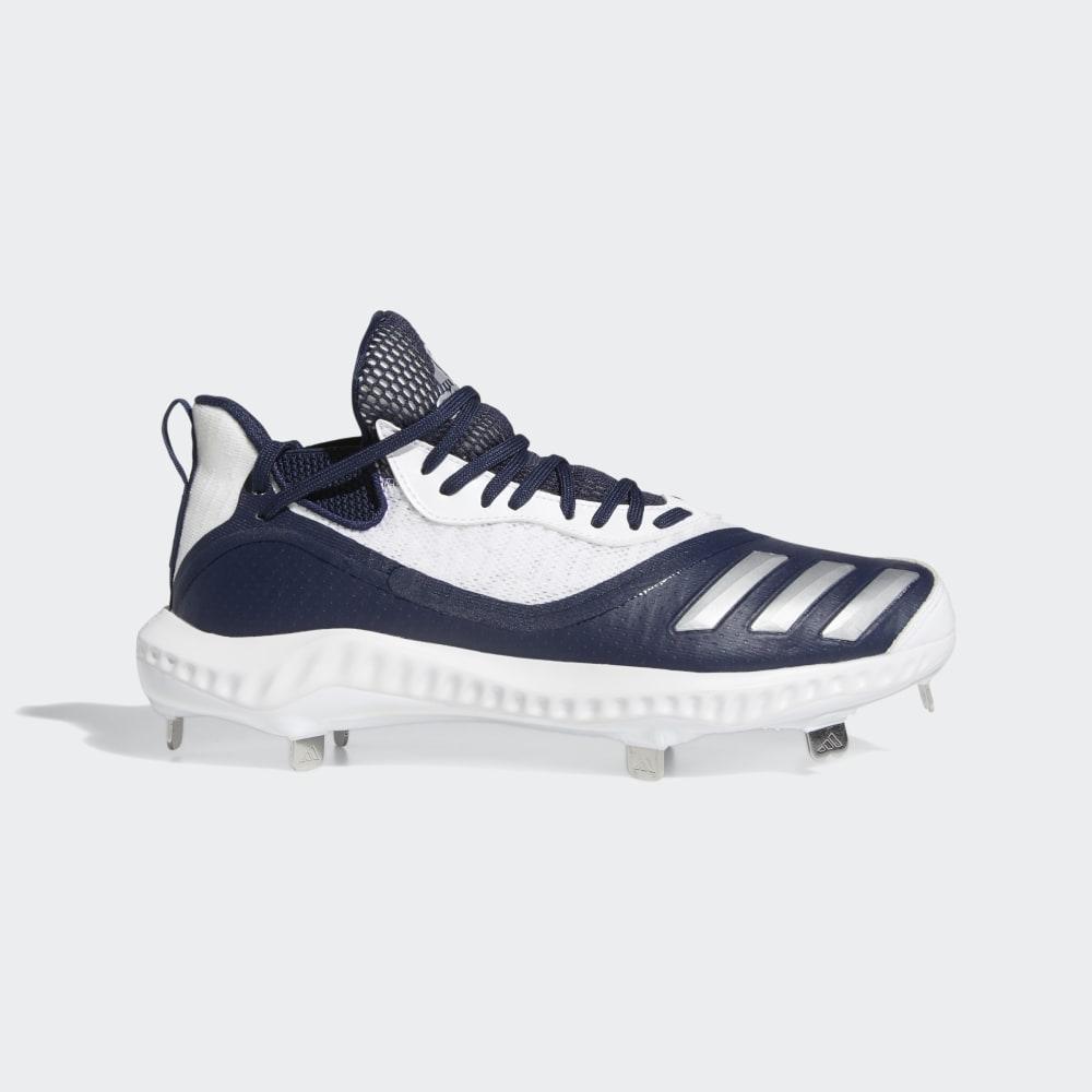 Adidas Men's Icon V Bounce Iced Out Baseball Cleats Navy/Silver Metal/White Ireland EE4128